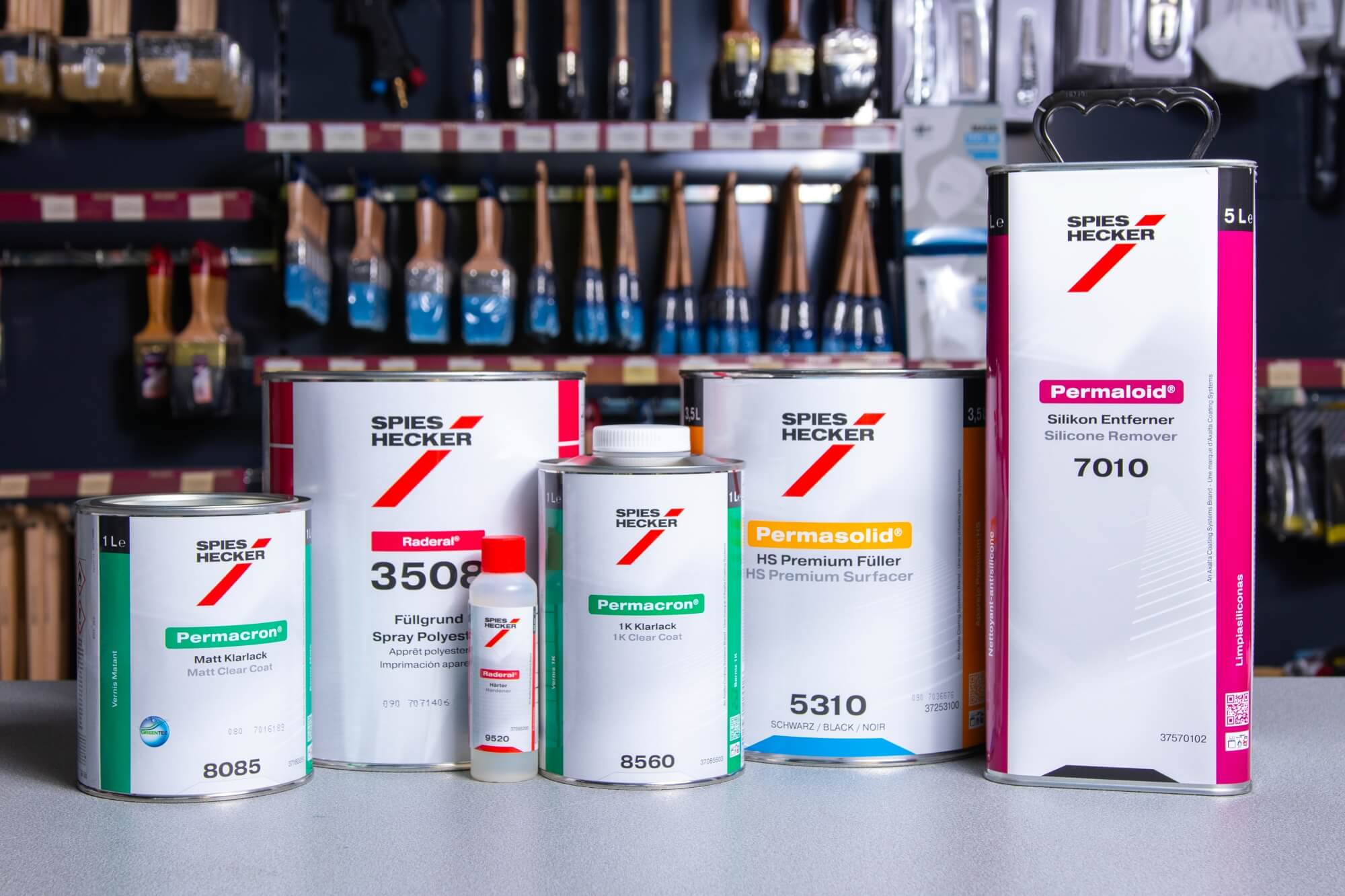 Verf voor carrosserie en industrie